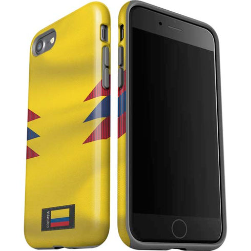 Colombia Soccer Flag iPhone SE (2nd & 3rd Gen) Pro Case